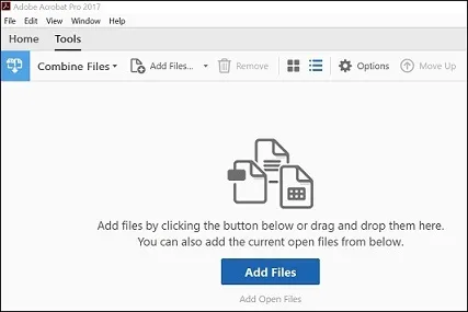 Choose Files to Combine