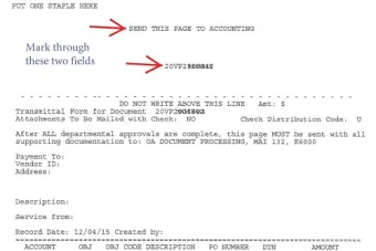 Image of document with fields that have not been correctly marked through